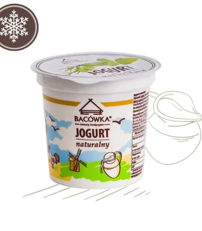 Jogurt naturalny 280 g BACÓWKA