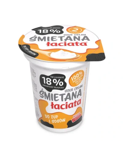 Laciata Smietana 330g 18pr 750