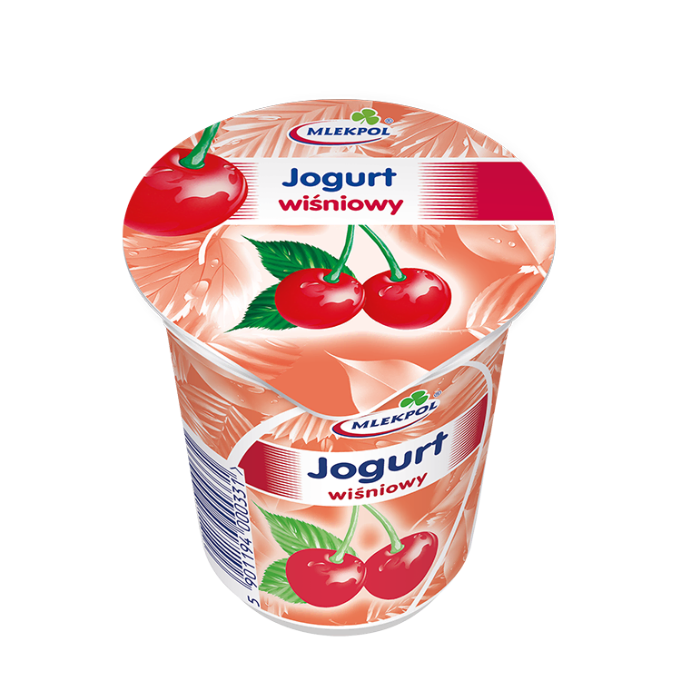 MLEKPOL Jogurt wisniowy 150g MLEKPOL Jogurt wisniowy 150g