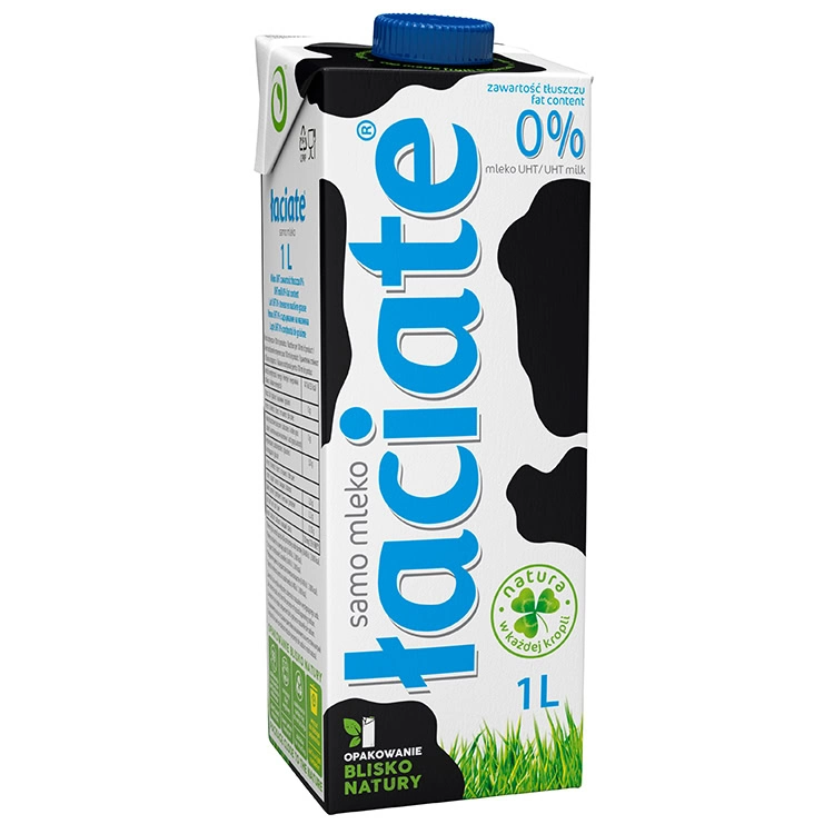 MLEKPOL Mleko UHT Laciate 00 – 1 l MLEKPOL Mleko UHT Laciate 00 – 1 l