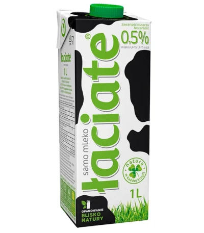 MLEKPOL Mleko UHT Laciate 05 – 1 l