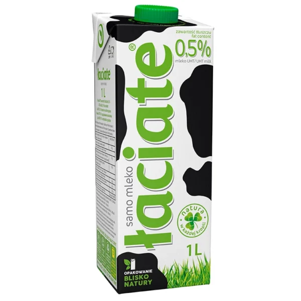 MLEKPOL Mleko UHT Laciate 05 – 1 l