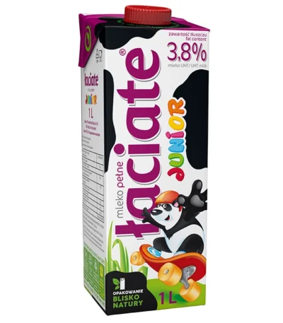 MLEKPOL Mleko UHT Laciate Junior 38 – 1 l