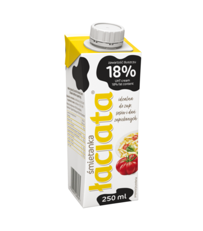 MLEKPOL Smietanka UHT Laciata 18 250ml