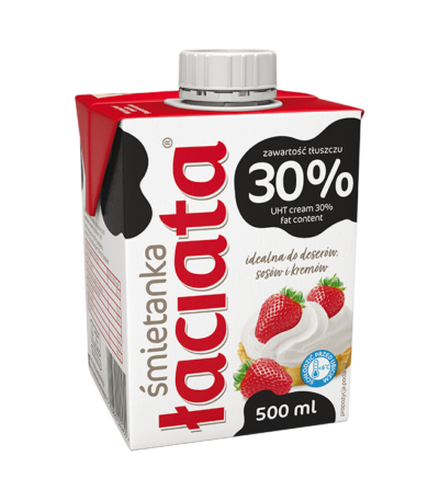 MLEKPOL Smietanka UHT Laciata 30 500mli