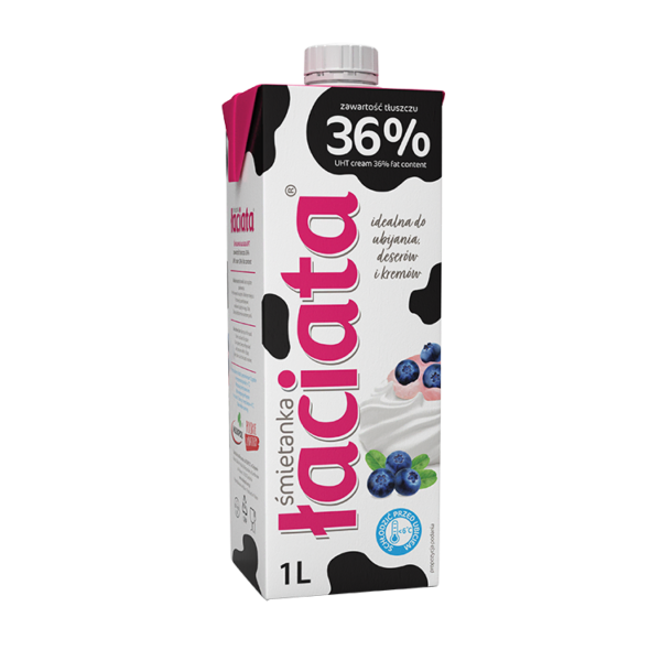 MLEKPOL Smietanka UHT Laciata 36 1l