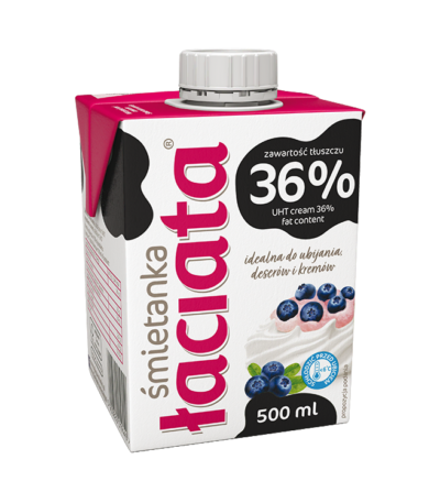 MLEKPOL Smietanka UHT Laciata 36 500ml