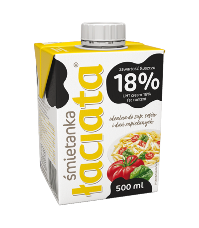 MLKPOL Smietanka UHT Laciata 18 500ml
