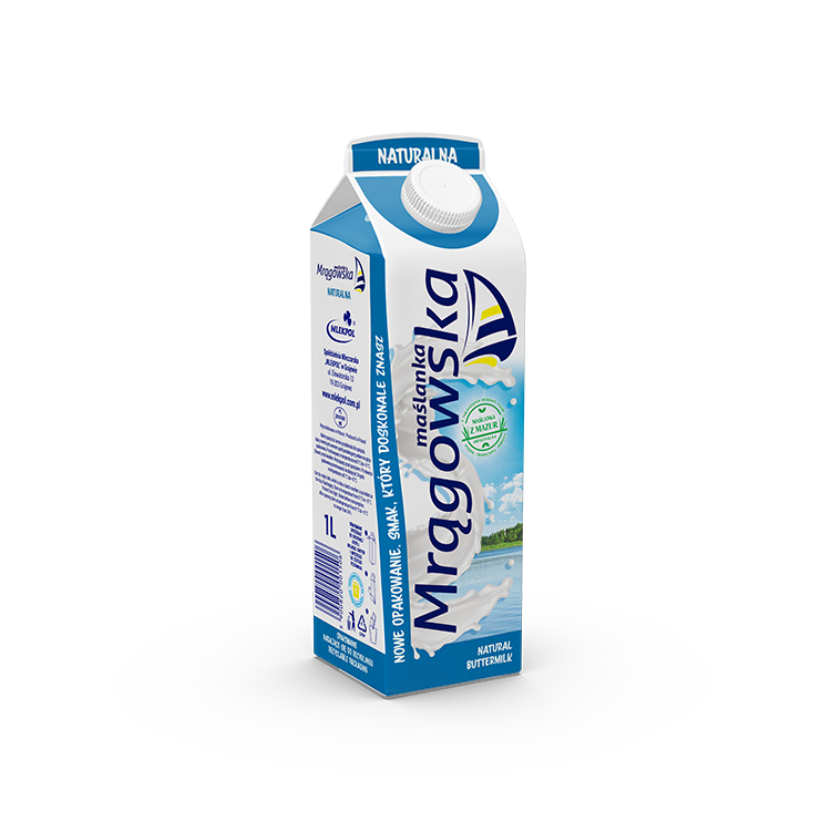 Maslanka Mragowska naturalna 1l Maslanka Mragowska naturalna 1l