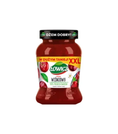 0001 Dżem Wiśniowy 450g ŁOWICZ