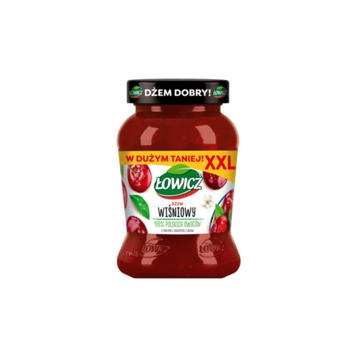 0001 Dżem Wiśniowy 450g ŁOWICZ
