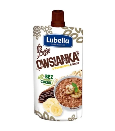 0001 LUBELLA Owsianka z Bananami i Kakao 100g min