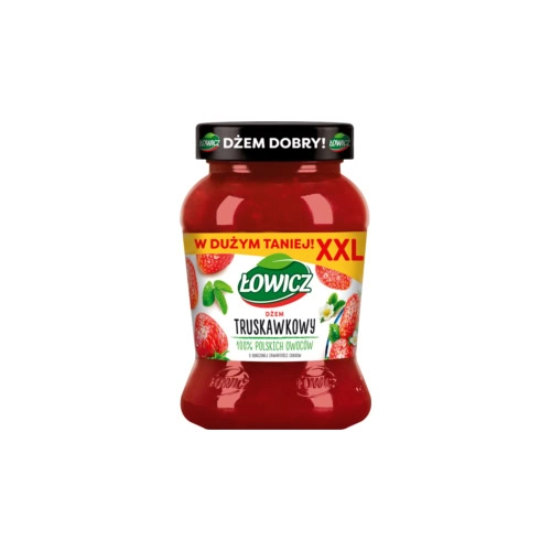 0002 Dżem Truskawkowy 450g ŁOWICZ