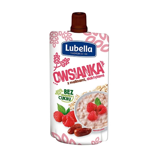 0002 LUBELLA Owsianka z Malinami i Daktylami 100g min 0002 LUBELLA Owsianka z Malinami i Daktylami 100g min