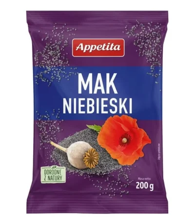 0002 Mak niebieski 200g APPETITA