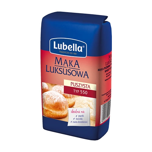 0002 Mąka pszenna puszysta luksusowa 1kg LUBELLA 0002 Mąka pszenna puszysta luksusowa 1kg LUBELLA