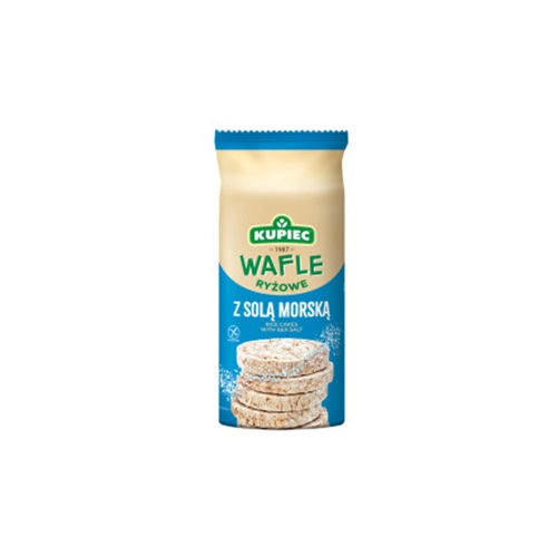 0002 Wafle ryżowe z solą morską 120g