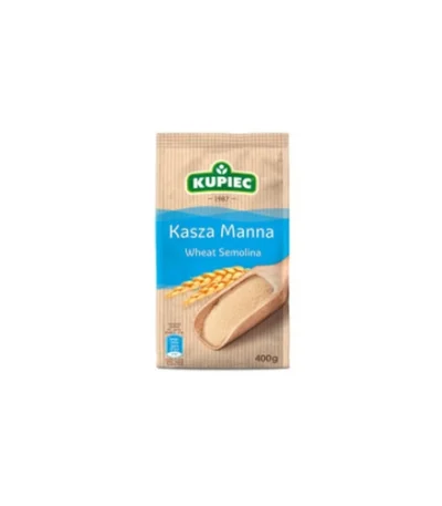 0003 Kasza manna 400g folia KUPIEC