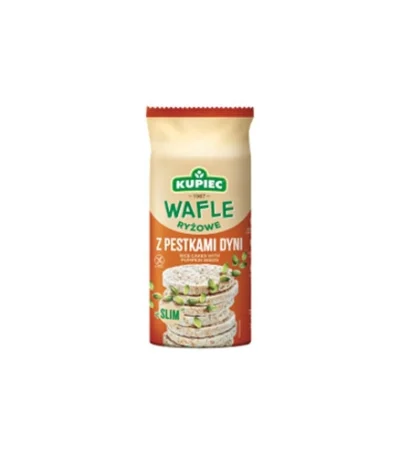 0003 Wafle ryżowe z pestkami dyni 90g f