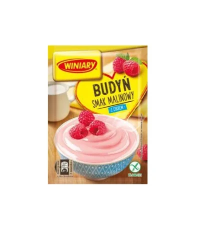 0004 Budyń malinowy 60g WINIARY