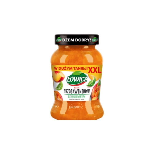 0004 Dżem Brzoskwiniowy 450g ŁOWICZ