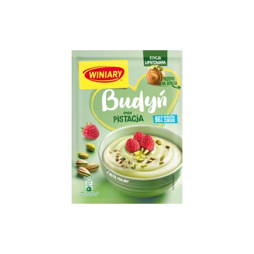 0005 Budyń pistacja malina bez cukru 35g WINIARY 0005 Budyń pistacja malina bez cukru 35g WINIARY