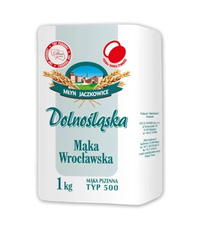 0005 Mąka wrocławska 1kg JACZKOWICE