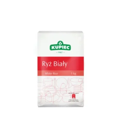 0005 Ryż Biały 1kg torebka KUPIEC