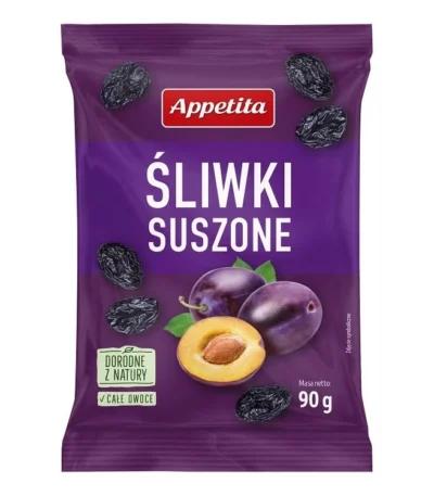 0005 Śliwka suszona 90g APPETITA