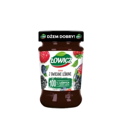 0006 Dżem Owoce Leśne 280g ŁOWICZ