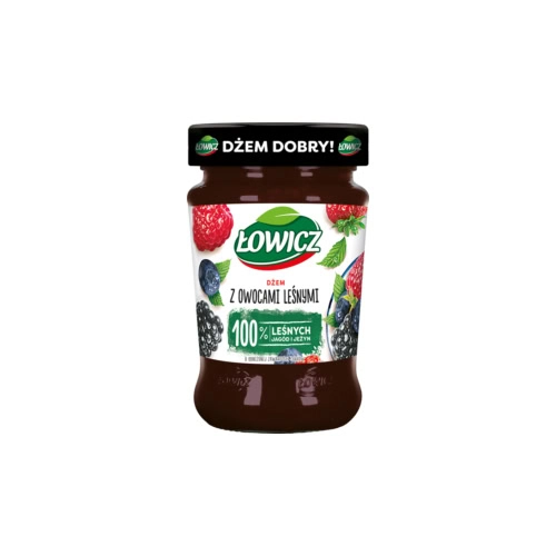 0006 Dżem Owoce Leśne 280g ŁOWICZ