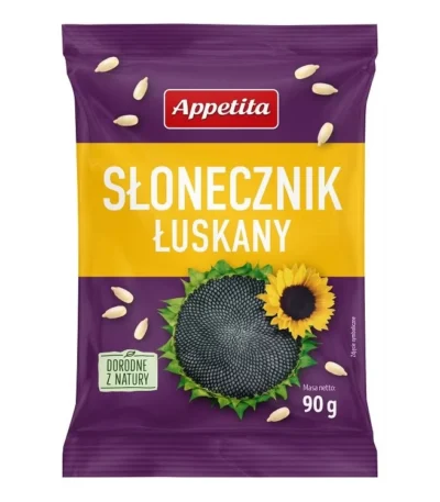 0006 Słonecznik łuskany 90g APPETITA
