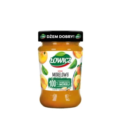 0007 Dżem Morelowy 280g ŁOWICZ