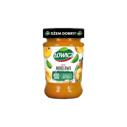 0007 Dżem Morelowy 280g ŁOWICZ