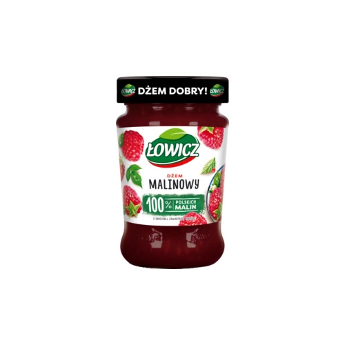 0008 Dżem Malina 280g ŁOWICZ