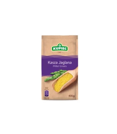 0008 Kasza jaglana 400g folia KUPIEC