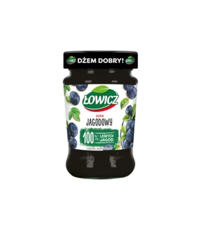 0009 Dżem Jagodowy 280g ŁOWICZ