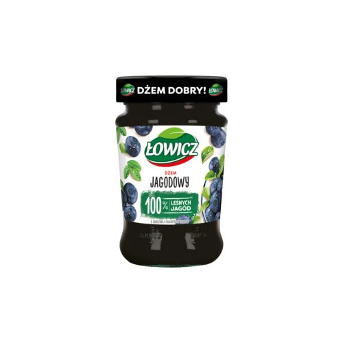 0009 Dżem Jagodowy 280g ŁOWICZ