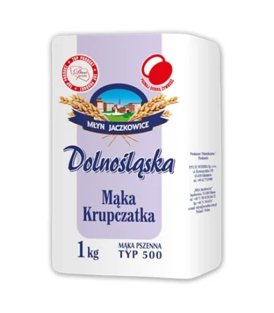 0010 Mąka krupczatka 1kg JACZKOWICE
