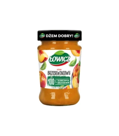 0011 Dżem Brzoskwiniowy 280g ŁOWICZ