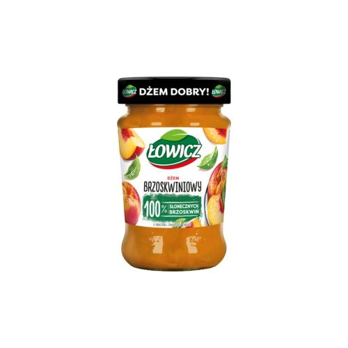 0011 Dżem Brzoskwiniowy 280g ŁOWICZ