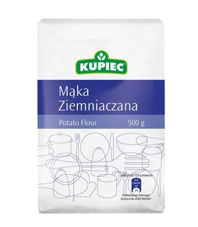 0012 Mąka ziemniaczana 500g torebka KUPIEC