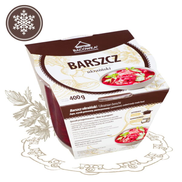Barszcz ukraiński 400g BACÓWKA