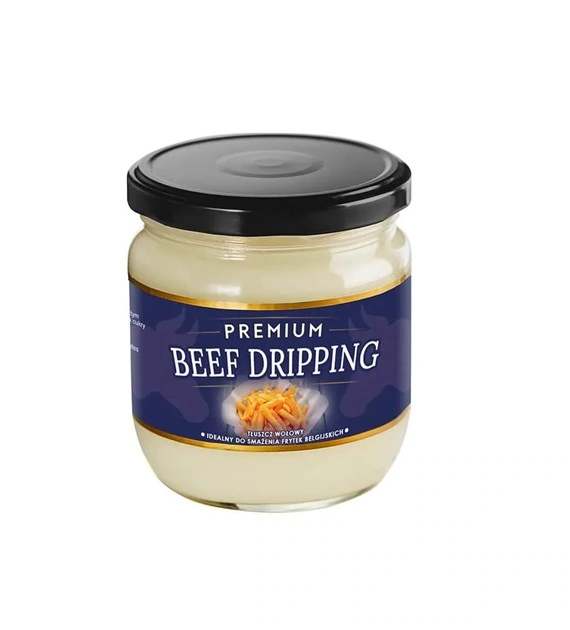 Beef dripping premium tłuszcz wołowy 320g AGRO TOP Beef dripping premium tłuszcz wołowy 320g AGRO TOP