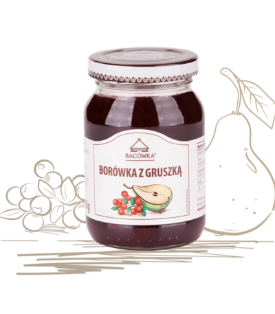 Borówka z gruszką 200g BACÓWKA