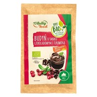 Budyń BIO czekoladowy z żurawiną BIO 40g VITALLY FOOD