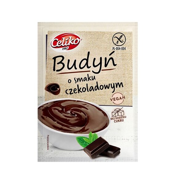 Budyń bezglutenowy o smaku czekoladowym 40g CELIKO