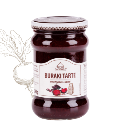 Buraki tarte marynowane 290g BACÓWKA