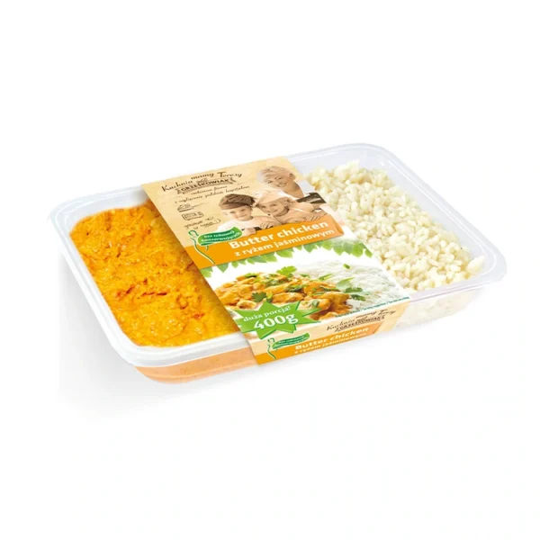 Butter chicken z ryżem jaśminowym 400g GRZEŚKOWIAK