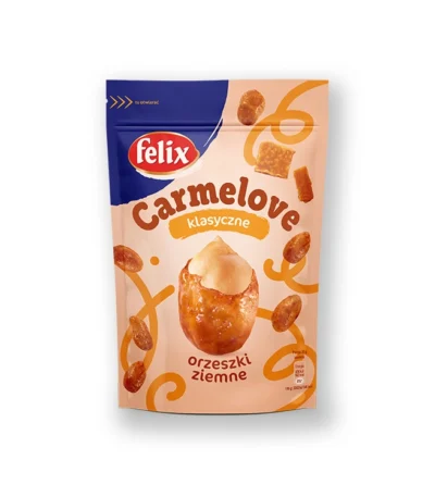 Carmelove orzeszki ziemne 160g FELIX